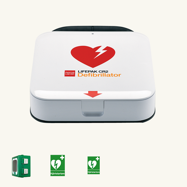 Hjärtstartarpaket Lifepak CR2 med POLAR värmeskåp (-45 C) , HLR dockor & hjärtstartare. Fri frakt över 800 kr, alltid med snabb leverans.