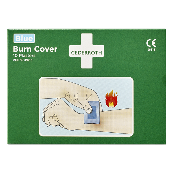 Burn cover, 10 st plåster 74 x 45 mm, HLR dockor & hjärtstartare. Fri frakt över 800 kr, alltid med snabb leverans.