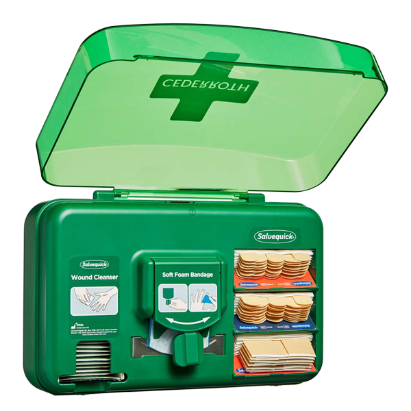 Cederroth Wound Care Dispenser, HLR dockor & hjärtstartare. Fri frakt över 800 kr, alltid med snabb leverans.