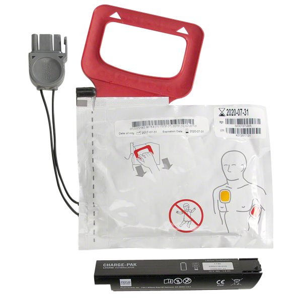 Chargepak inkl. 1 par elektroder till Lifepak CR plus, HLR dockor & hjärtstartare. Fri frakt över 800 kr, alltid med snabb leverans.