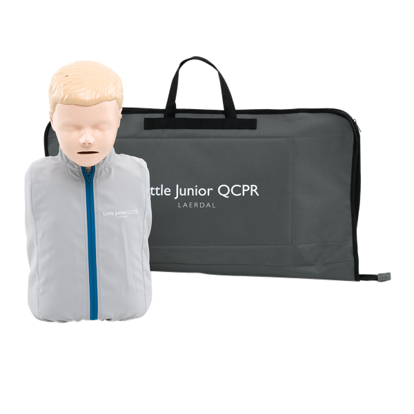 Little Junior QCPR med väska, HLR dockor & hjärtstartare. Fri frakt över 800 kr, alltid med snabb leverans.