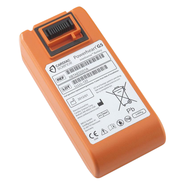 Batteri till Powerheart AED G5, HLR dockor & hjärtstartare. Fri frakt över 800 kr, alltid med snabb leverans.