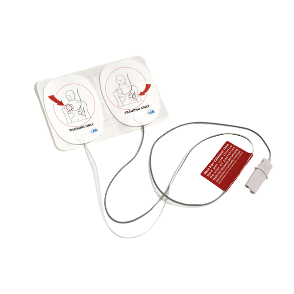 Övningselektroder till AED Trainer, HLR dockor & hjärtstartare. Fri frakt över 800 kr, alltid med snabb leverans.