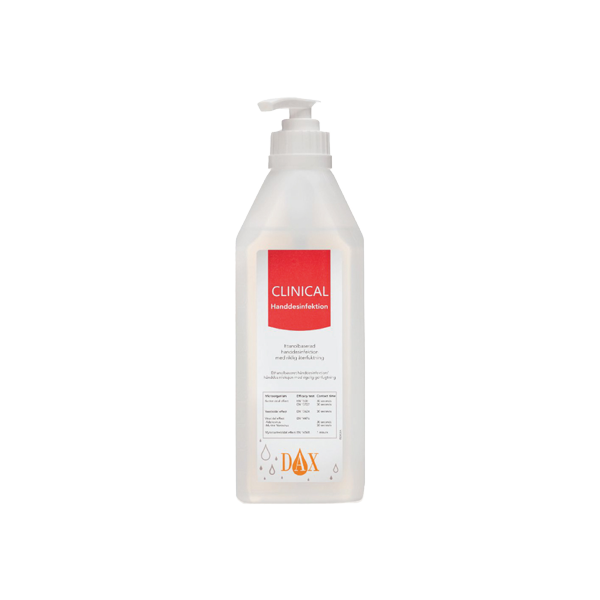 Handdesinfektion 500 ml DAX Clinical, HLR dockor & hjärtstartare. Fri frakt över 800 kr, alltid med snabb leverans.